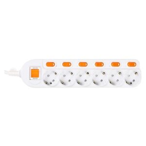 [Daehan Light] — DHM-SG6C Multi Cord (Individual Circuit Breaker Switch)