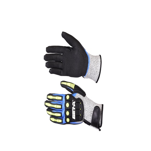 [Smato Coated Glove] — GET-A-02 L Vibration/Impact-Resistant Gloves