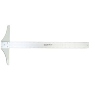 [BlueTec] — BD-TS600 Steel Ruler Right Angle Ruler (T-Type)
