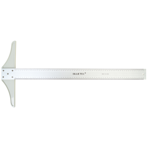 [BlueTec] — BD-TS600 Steel Ruler Right Angle Ruler (T-Type)