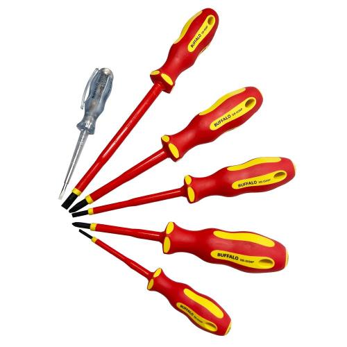 [Seshin Buffalo] — SB-ISS6P Insulated Tool Set Insulated Driver Set