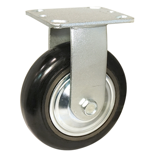 [GYUNGCHANG] — 4040 Cast Rubber Caster (Fixed)