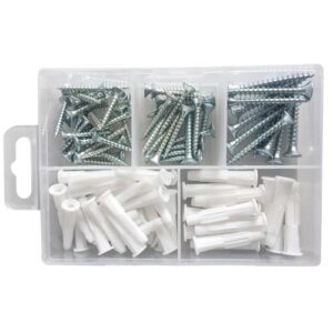 [Smato] — SA-102P Nail & Screw Set Anchor Screw Set