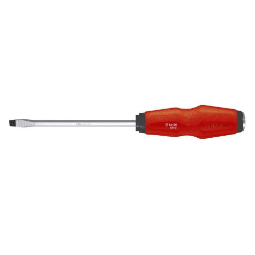 [Seshin Buffalo] — 231-1247 7600 Driver Pozidriv Screwdriver (Rubber Handle)