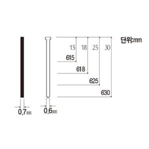 [Smato] — SM-615 Tacker Pin Thread Tack Pin