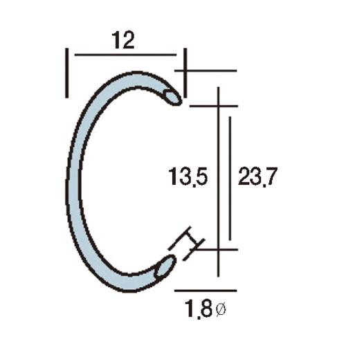 [Smato] — SM-24 Tacker Pin C-Ring Hog Pin