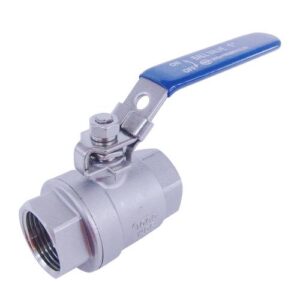 [Sangah] — 2PC B204-1/4 Stainless Steel Ball Valve