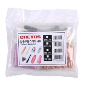 [CRETOS] — 799-0085 Welding Parts Argon Starter Set