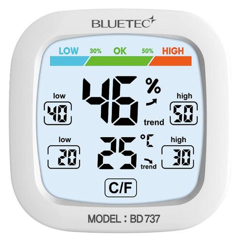 [BlueTec] — BD-737 Thermometer Hygrothermograph