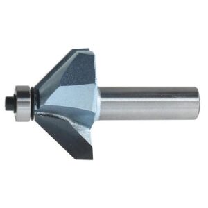 [Smato] — D25-10L Router Bit Router Bit (Triangle with Bearing)
