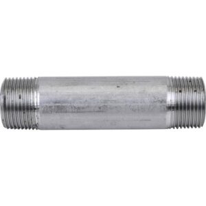 [Sangah] — SLN1/8 Stainless Steel Threaded Long Nipple