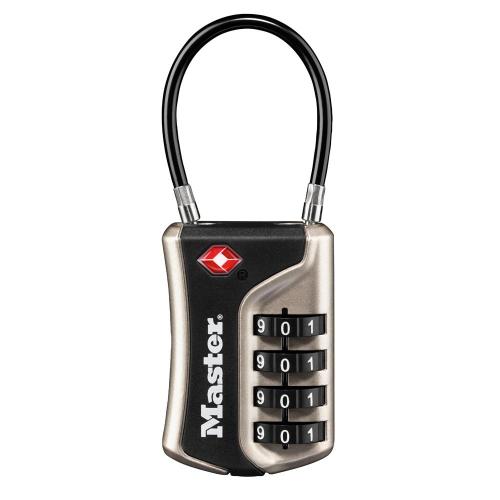[MASTER Lock] — 4697D Wire Numbered Key Set (TSA)