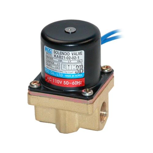 [KCC] — KAB21 2-Port Solenoid Valve - Brass Body