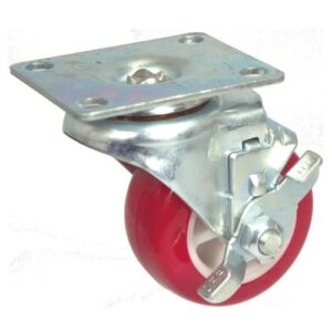 [DAESIN CASTER] — DS1225PVP Light-Duty Caster (Swivel + Brake)