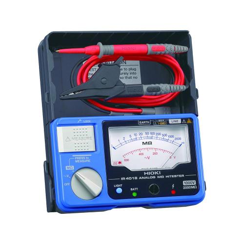 [Hioki] — IR4018-20 Insulation Resistance Meter (Analog)