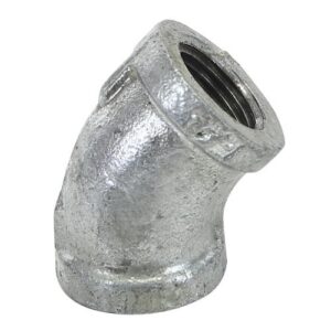 [Taebaek Metal] — 805-2364 White Brass Elbow 45°