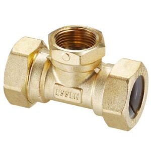 [Taebaek Metal] — 805-4113 Corrugated Pipe Fitting - Male Tee