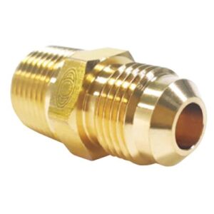 [Sangah] — BNSN1/8-3/16 Brass Flare Nipple