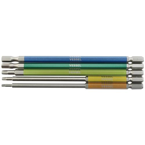 [Vessel] — GS5P-31 Short Hex Socket Bit Set