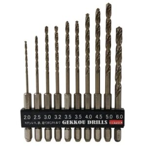 [Gecko] — 328-6726 Cobalt Drill Set (Hex Shank)