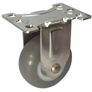 [DAESIN CASTER] — DS2230PUP Lightweight Caster (Stainless – Fixed)