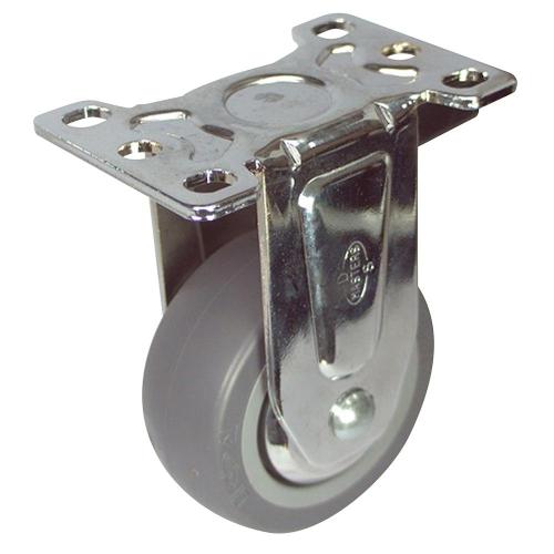 [DAESIN CASTER] — DS2530MRB Silent Caster (Dual Brake - Fixed)