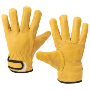 [CRETOS Leather Protective Gear] — AG-101YN Argon Gloves (Chloroprene)