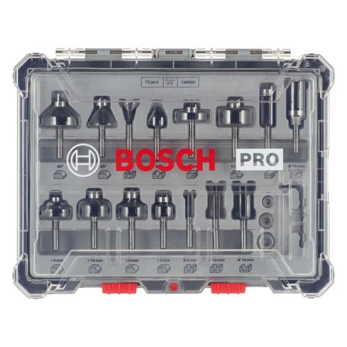 [BOSCH Bits] — 2607017471 Router Bit Set