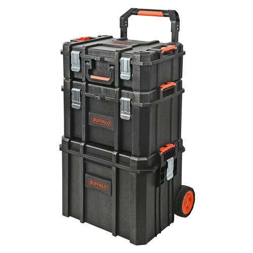 [Seshin Buffalo] — SB-SET1 Tool Box Hard Box (Stackable)