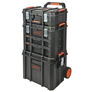 [Seshin Buffalo] — SB-SET2 Tool Box Hard Box (Stackable)