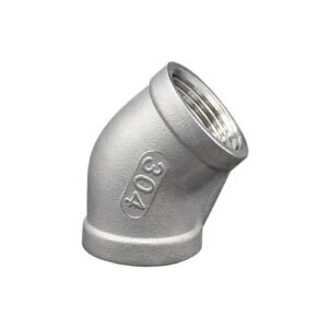 [Taebaek Metal] — 805-8191 Stainless Steel Threaded Elbow 45°