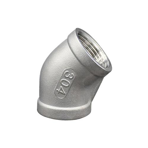 [Taebaek Metal] — 805-8191 Stainless Steel Threaded Elbow 45°