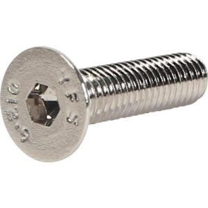 [Shinjin Fastener] — 796-5274 Nickel Flat Head Hex Bolt (High Strength)