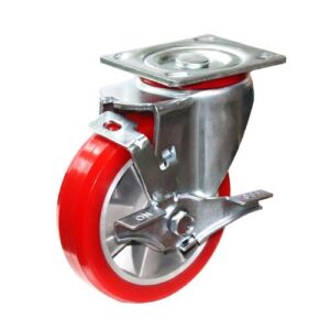[GYUNGCHANG] — TQ4040TB Heavy-Duty Caster (Swivel + Brake)