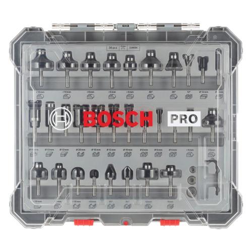 [BOSCH Bits] — 2607017474 Router Bit Set