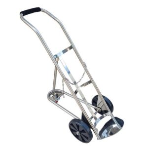 [Smato] — SHC-O2 Caster Stainless Steel Hand Cart