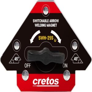 [CRETOS] — SWH-25S Welding Magnet Welding Magnet (Heavy Duty)