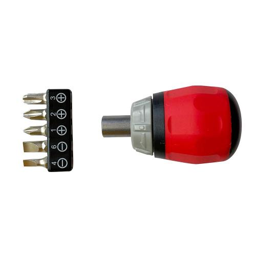 [Seshin Buffalo] — SB-2088B-5 Driver Stubby Ratchet Driver Set