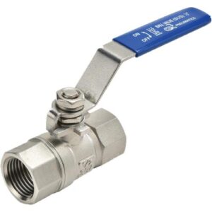 [CDC] — 2PC SB-R 1/4 Stainless Steel Ball Valve