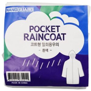 [Nanoguard] — 888-8495 Disposable Raincoat
