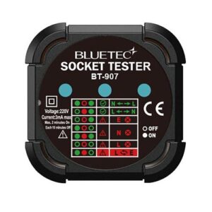 [BlueTec] — BT-907 Tester Outlet Grounding Test Meter