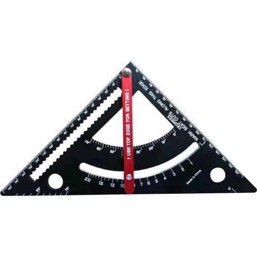 [BlueTec] — BT-6031 Steel Ruler Triangle Protractor