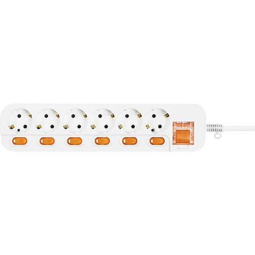 [Dongyang Electronics] — SHM-NSG6C/SC Multi Cord (Individual Circuit Breaker Switch)