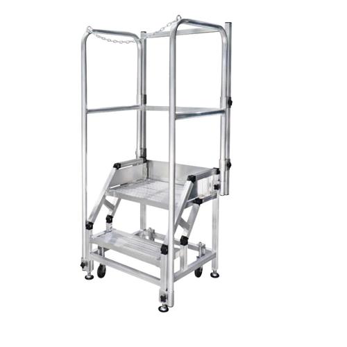 [Kumchang Industry] — KC-WTAF-S-50 Auto Stop Safety Handrail Ladder