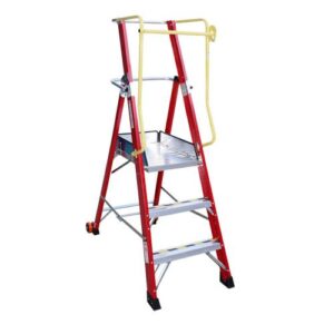 [Kumchang Industry] — FRP-SBET-103 Non-Conductive Safety Insulation Ladder
