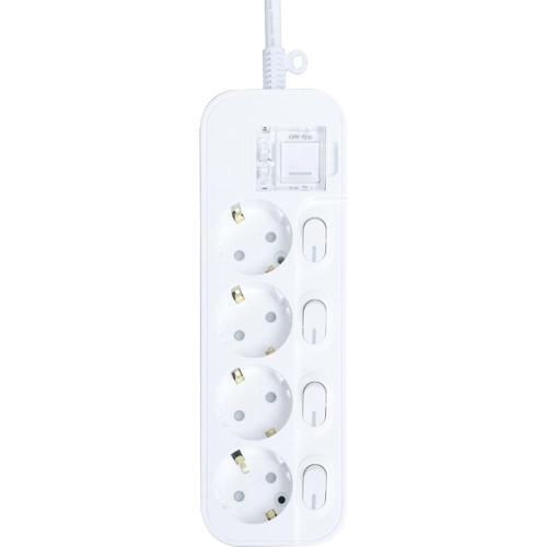 [Dongyang Electronics] — DYM-NSG4C/SC Multi Cord (Individual Circuit Breaker Switch)