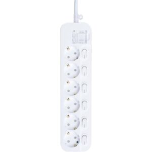 [Dongyang Electronics] — DYM-NSG6C/SC Multi Cord (Individual Circuit Breaker Switch)