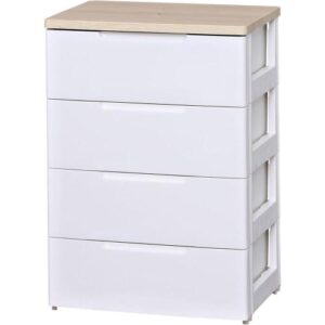 [Iris] — HG-554 Wood Top Drawer Cabinet