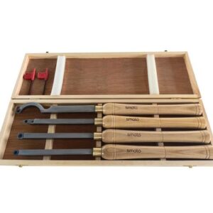 [Smato] — CKW4P Wood Chisel Wood Lathe Chisel Set