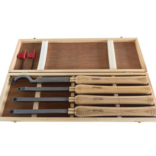 [Smato] — CKW4P Wood Chisel Wood Lathe Chisel Set
